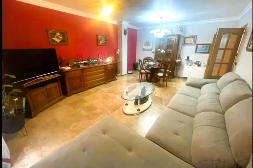 Sala d'estar de Pis en venda en Yecla amb Calefacció i Balcó