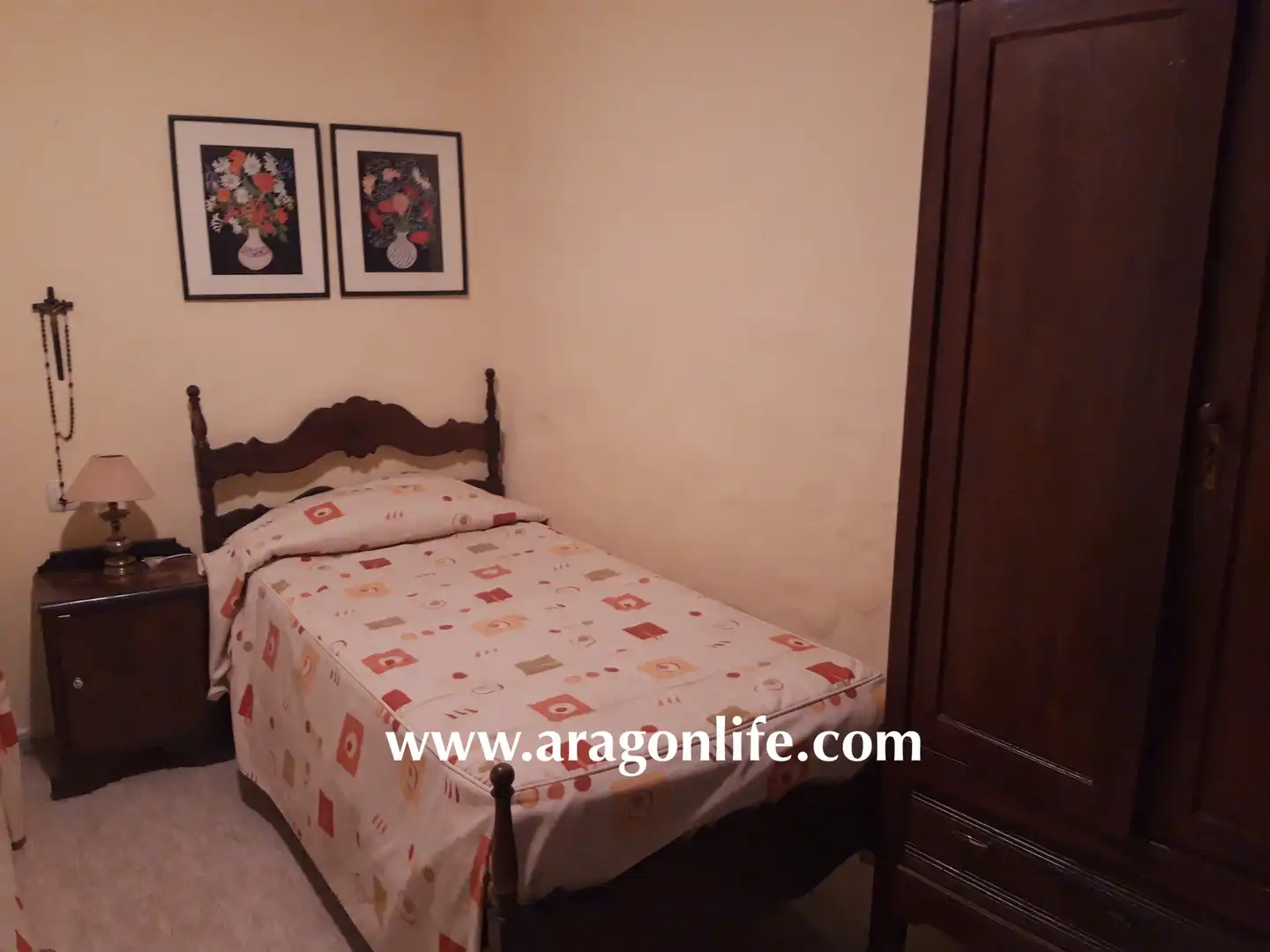 Bedroom of Houses for sale in Maella  with Furnished, Oven and Washing machine