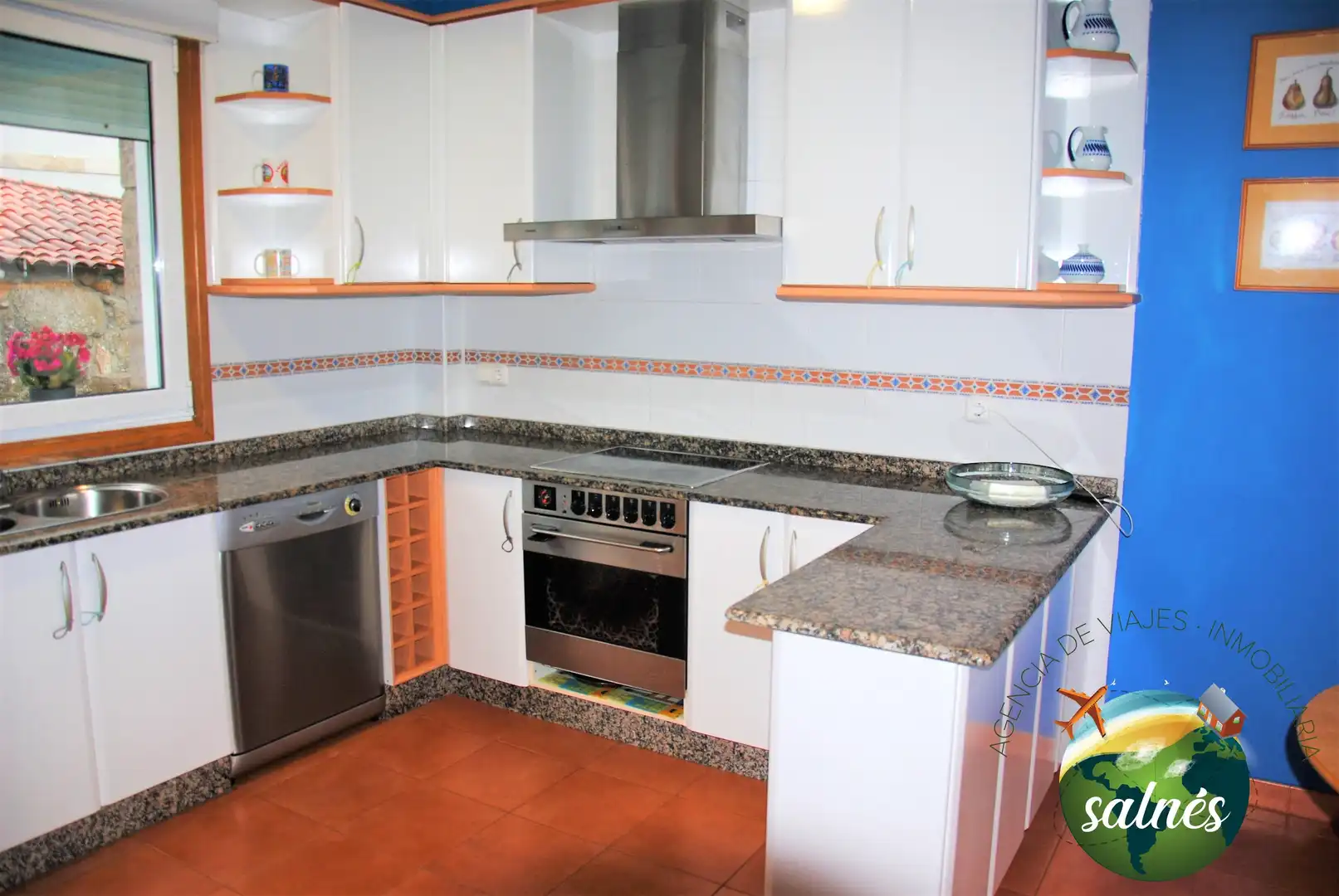 Kitchen of Houses for rent in Sanxenxo  with Private garden, Terrace and Furnished