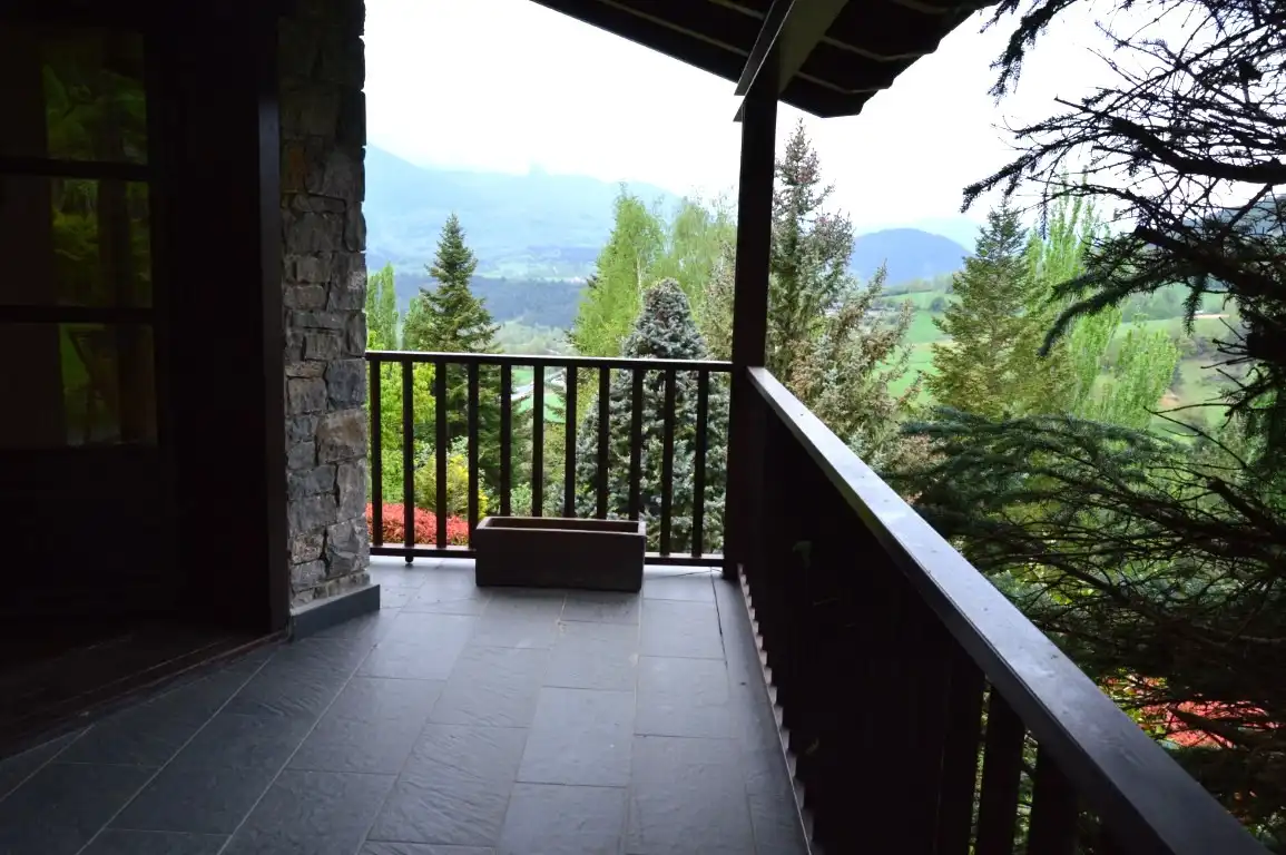 Terraza de Casa o chalet de alquiler en Prullans con Jardín privado, Parquet y Terraza