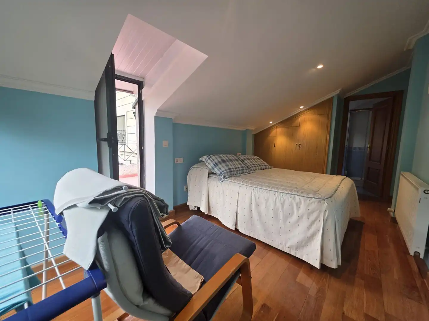 Schlafzimmer von Dachboden zum Verkauf in Mondariz-Balneario mit Heizung, Terrasse und Abstellraum