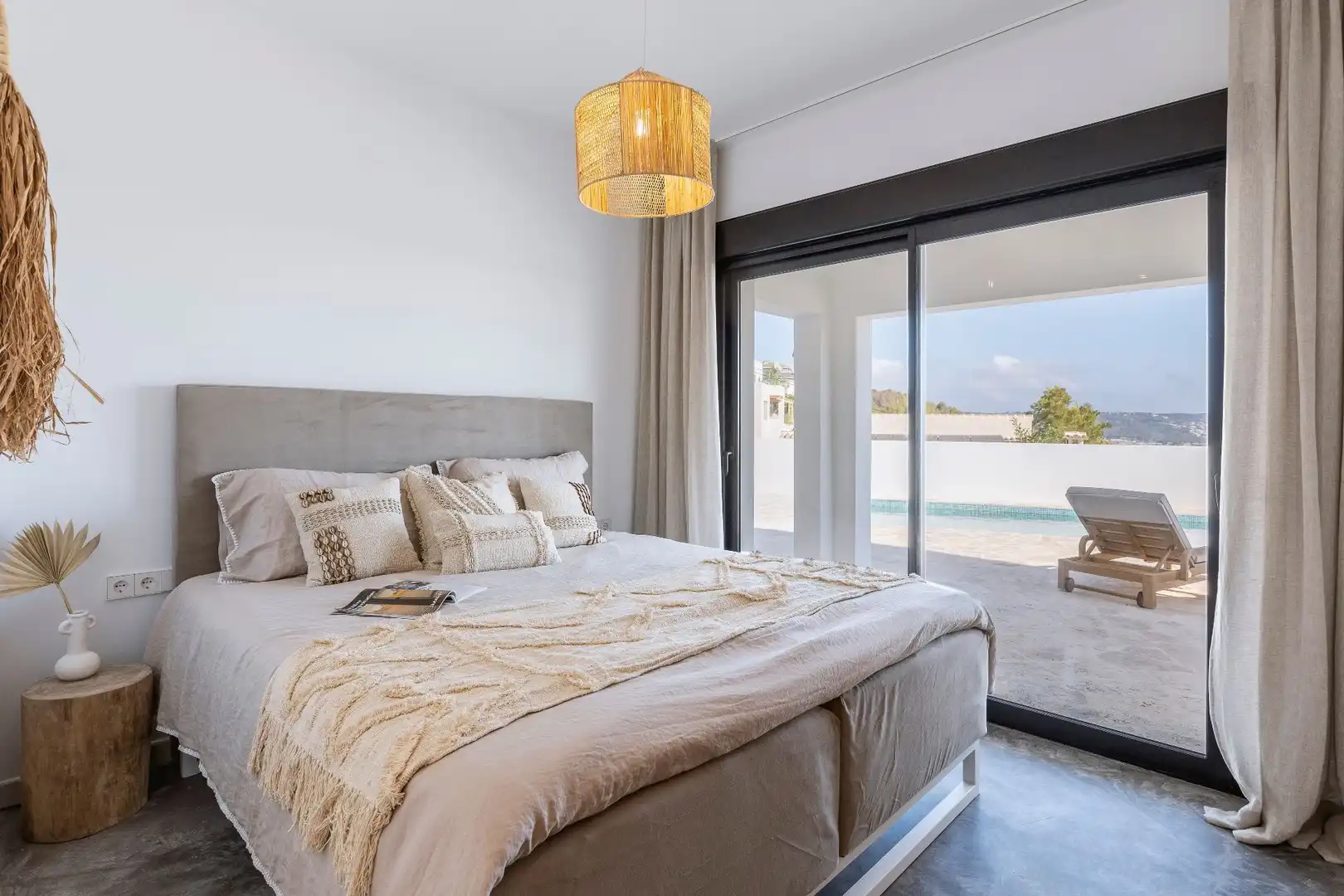 Bedroom of Houses for sale in Jávea / Xàbia  with Air Conditioner, Heating and Private garden