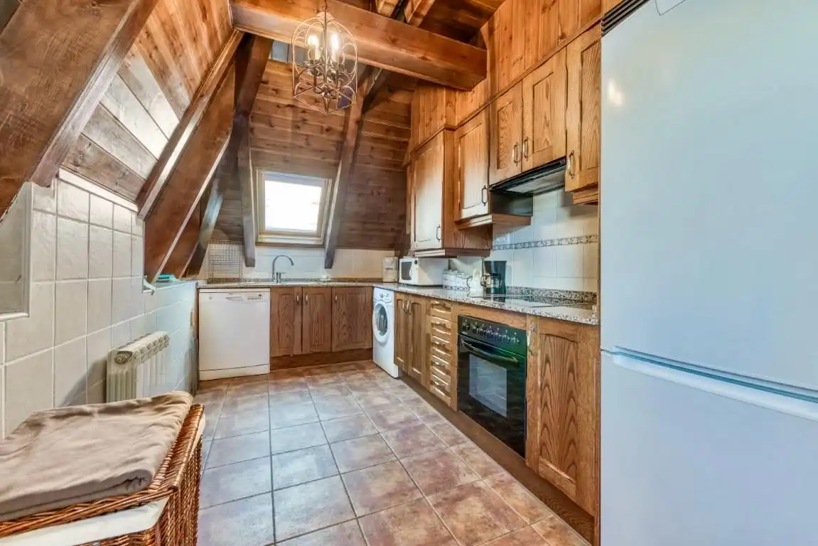 Kitchen of Flat for rent in Vielha e Mijaran  with Heating, Parquet flooring and Furnished