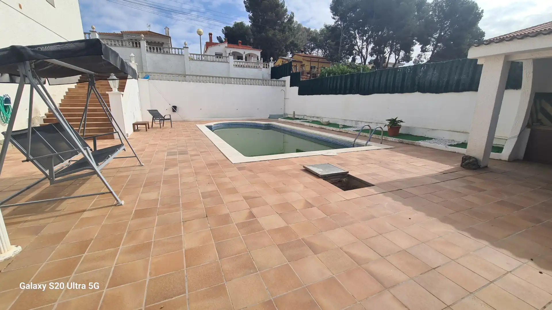 Piscina de Casa o chalet en venta en La Pobla de Montornès   con Aire acondicionado, Calefacción y Jardín privado