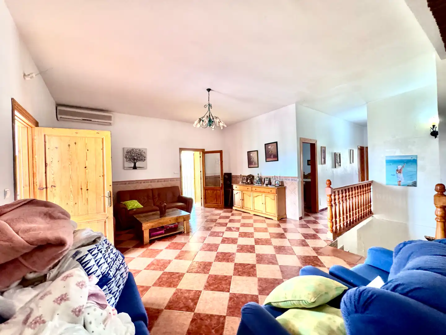 Living room of Houses for sale in Laujar de Andarax  with Air Conditioner, Private garden and Terrace