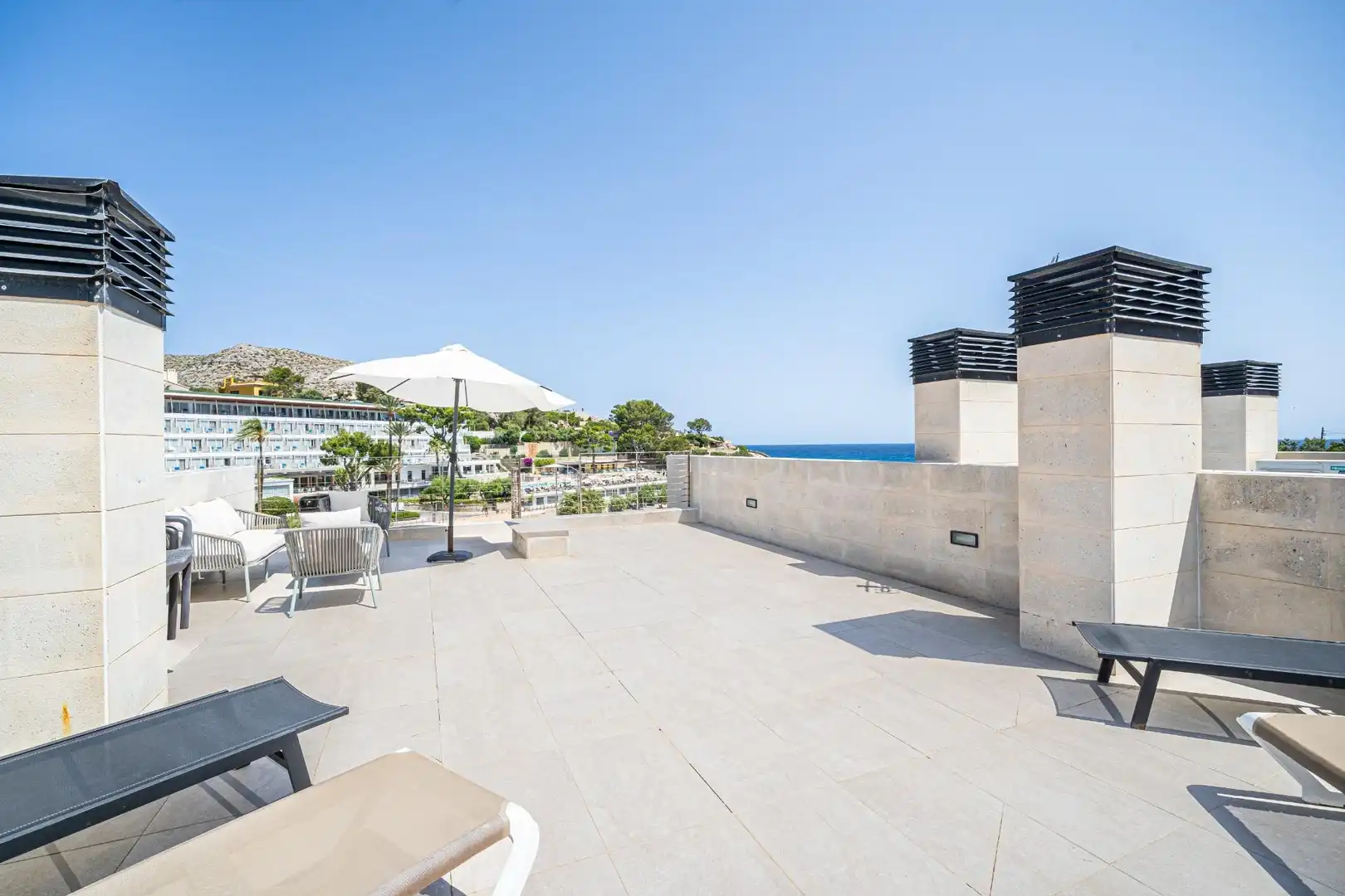Terrace of Apartments for sale in Pollença  with Private garden, Terrace and Furnished