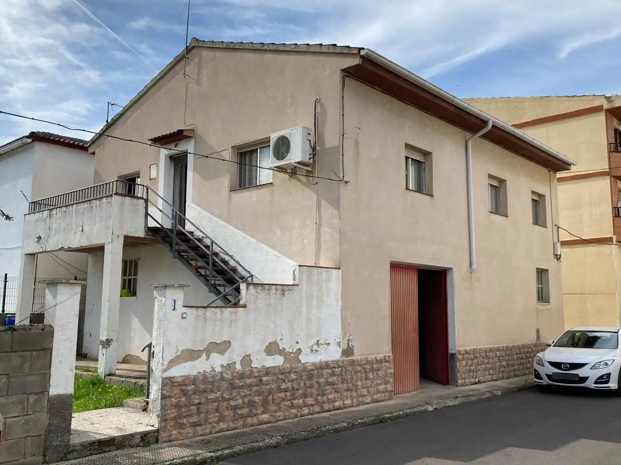 Exterior view of Houses for sale in Maluenda  with Air Conditioner, Private garden and Terrace