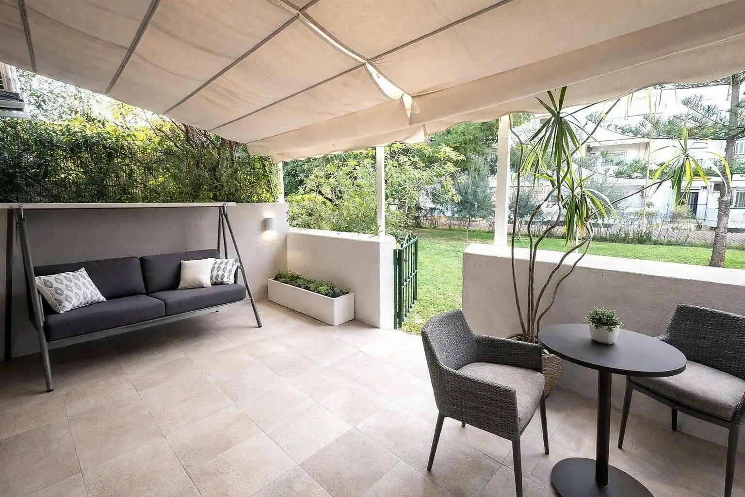 Terrassa de Casa adosada en venda en Fuengirola amb Aire condicionat, Jardí privat i Terrassa
