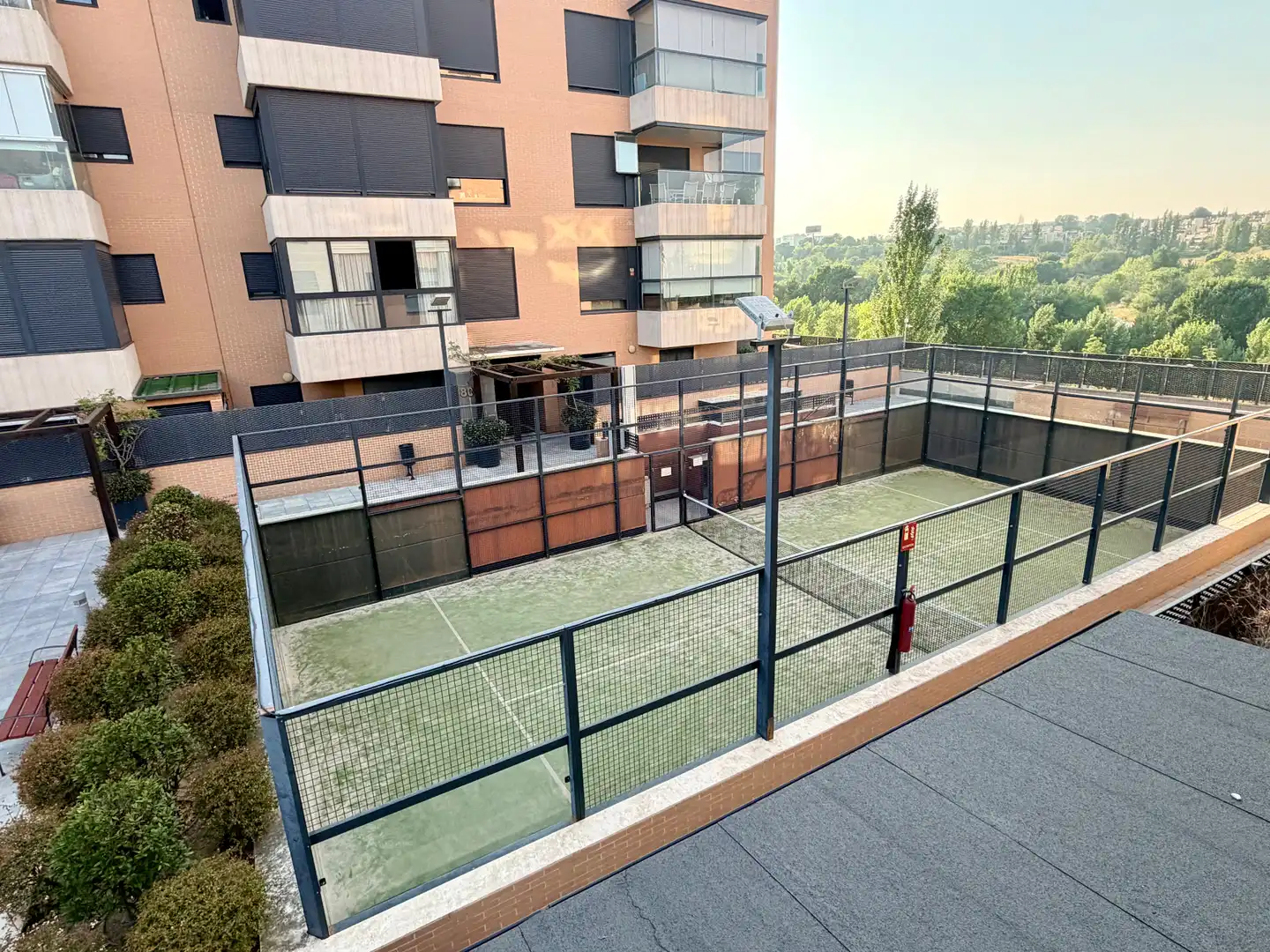 Terrace of Flat for rent in La Moraleja  with Air Conditioner, Heating and Parquet flooring