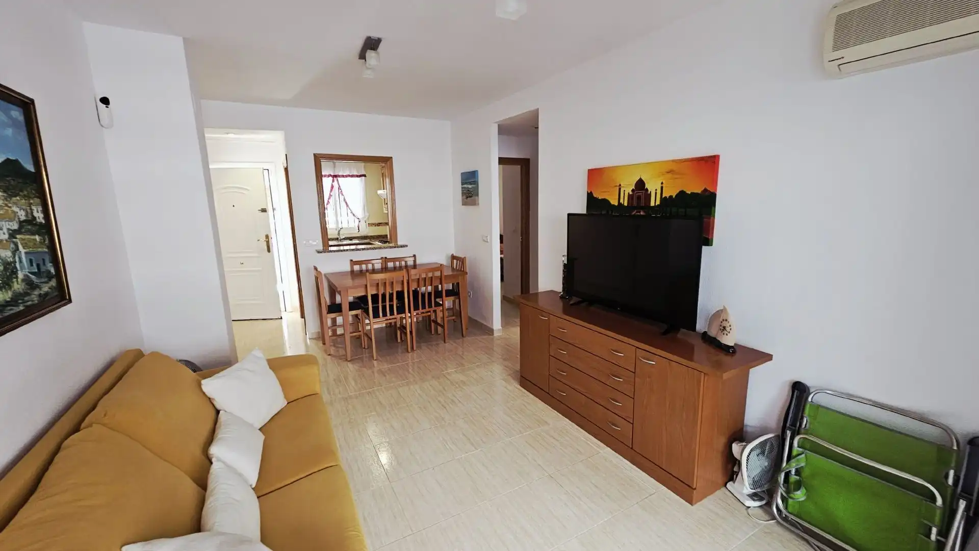 Sala de estar de Apartamento en venta en Oropesa del Mar / Orpesa con Aire acondicionado, Calefacción y Terraza