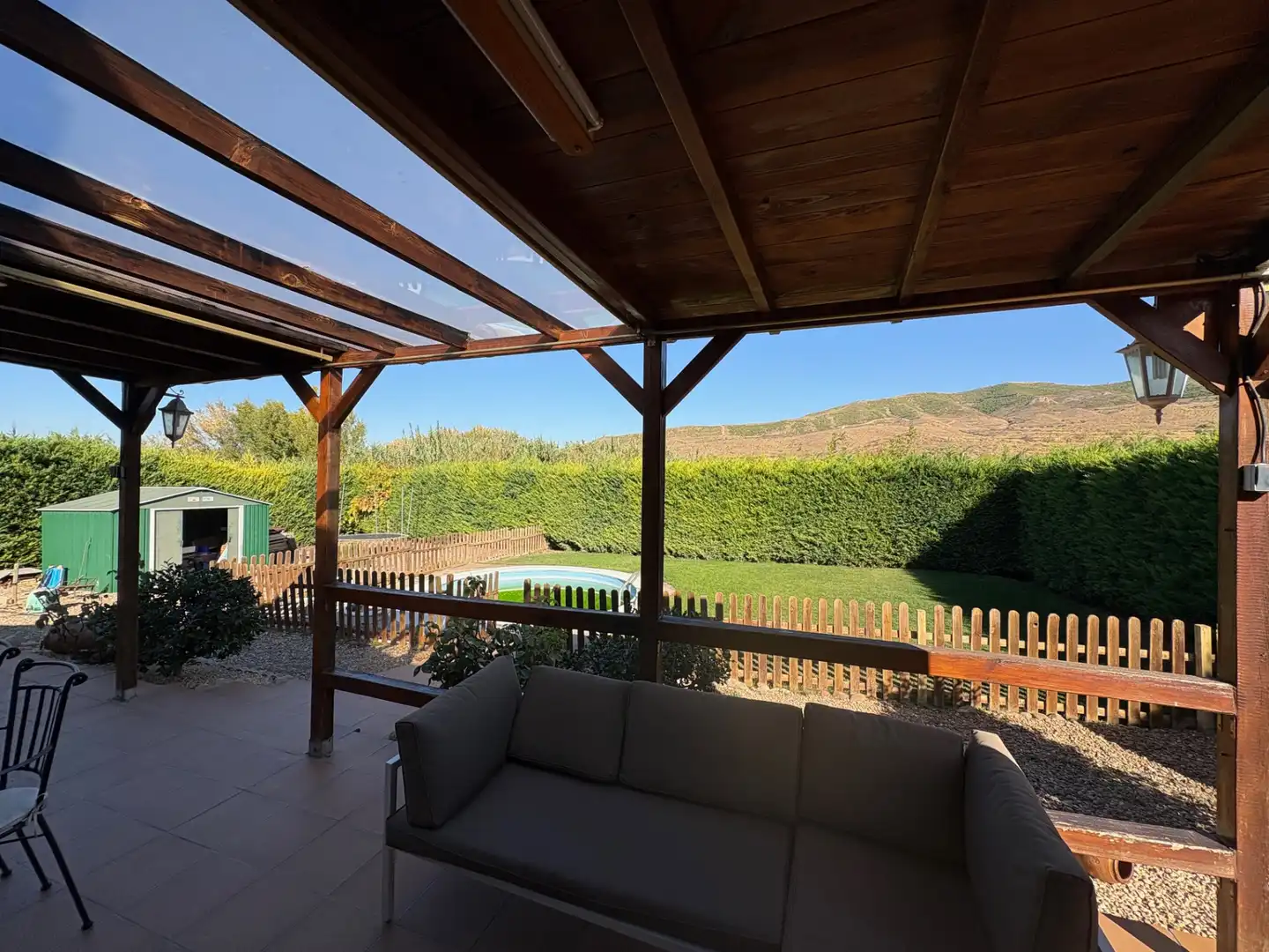 Terrassa de Finca rústica en venda en Autol amb Calefacció, Jardí privat i Terrassa