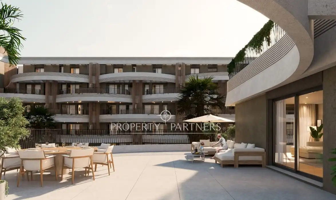 Terraza de Apartamento en venta en Campanillas