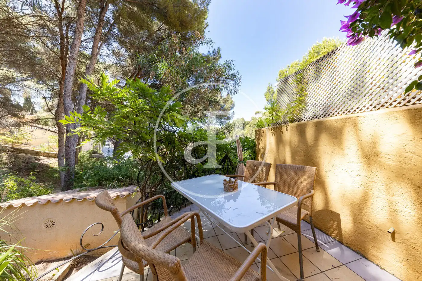 Garden of Flat for rent in Calvià  with Air Conditioner, Heating and Private garden
