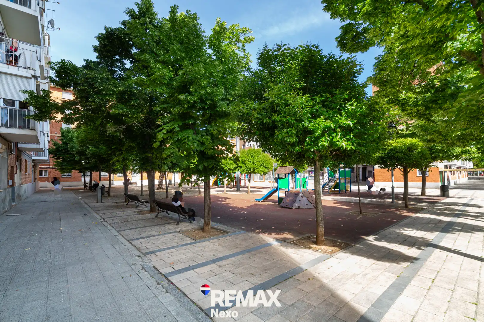 Exterior view of Flat for sale in Palencia  with Air Conditioner, Terrace and Storage room