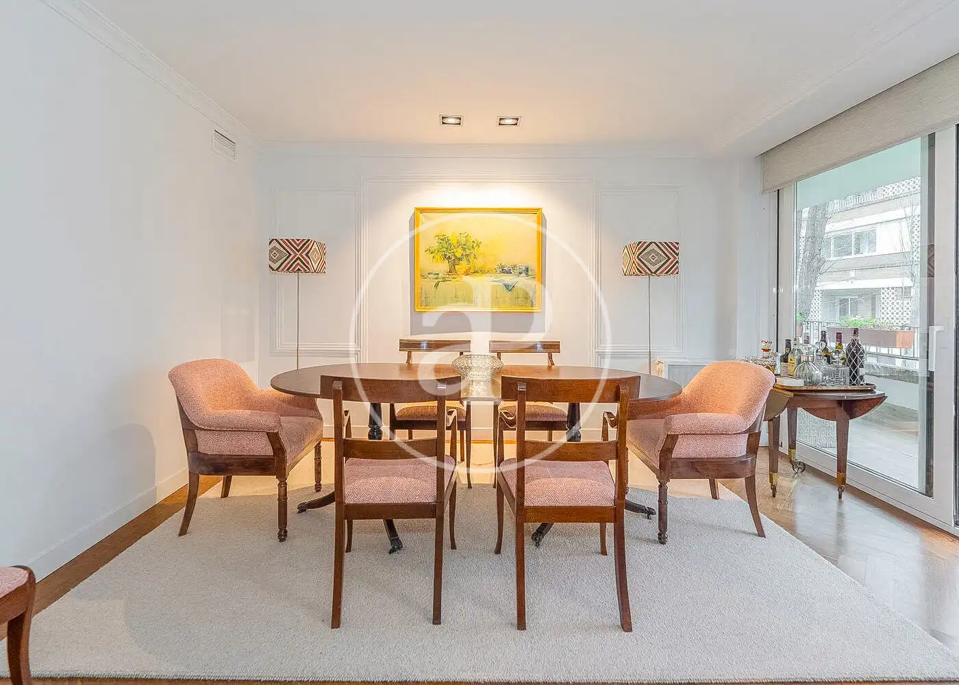 Dining room of Flat for sale in La Moraleja  with Air Conditioner, Heating and Private garden