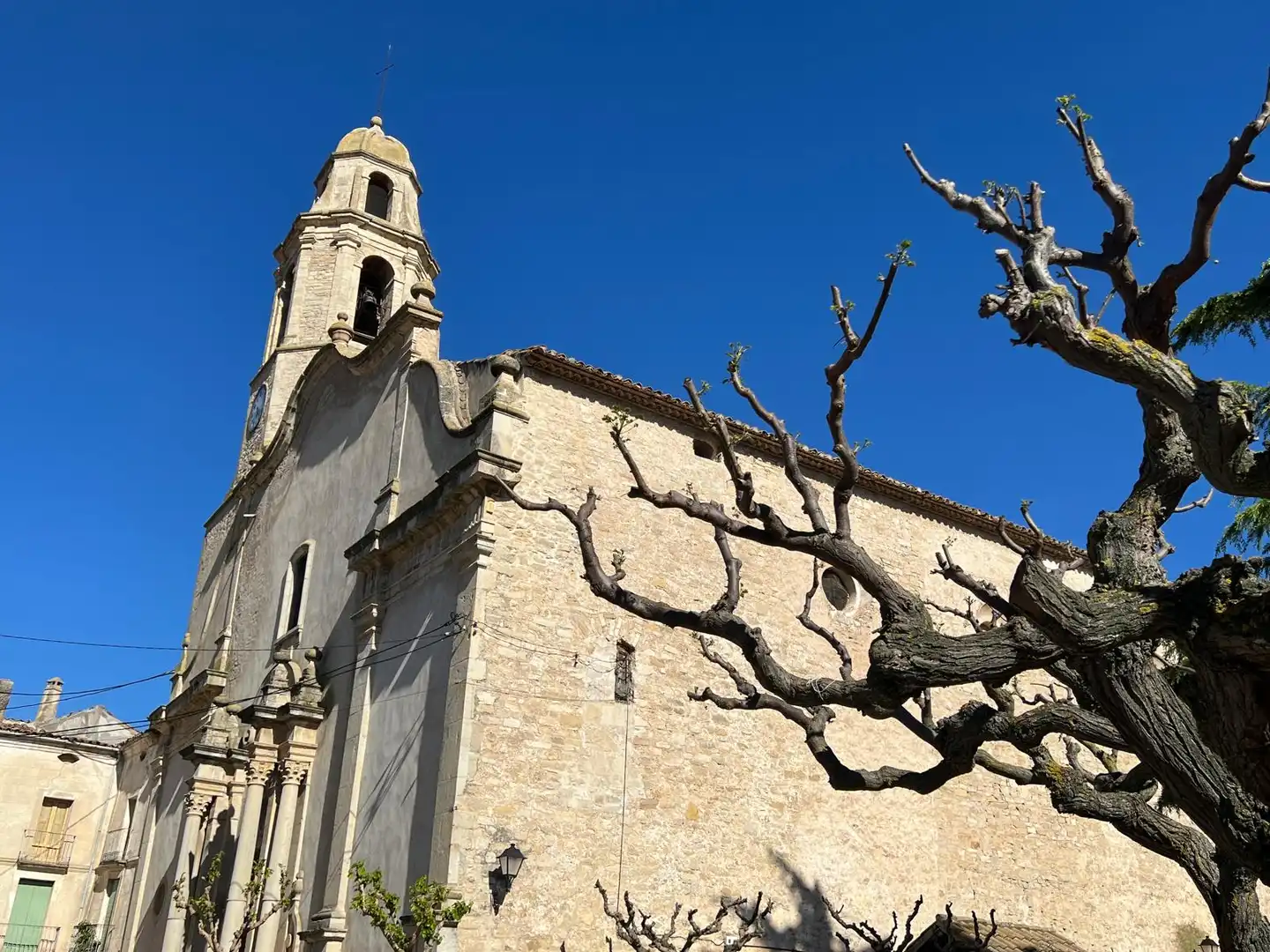 Vista exterior de Casa adosada en venta en Rocafort de Queralt con Trastero, Balcón y Internet