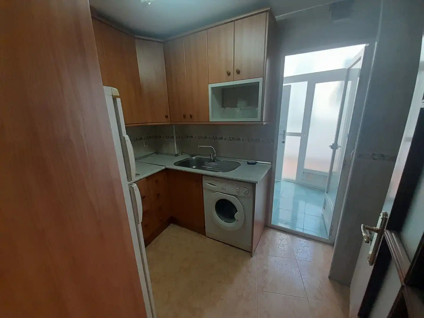 Kitchen of Flat for rent in Jaén  with Air Conditioner, Heating and Storage room