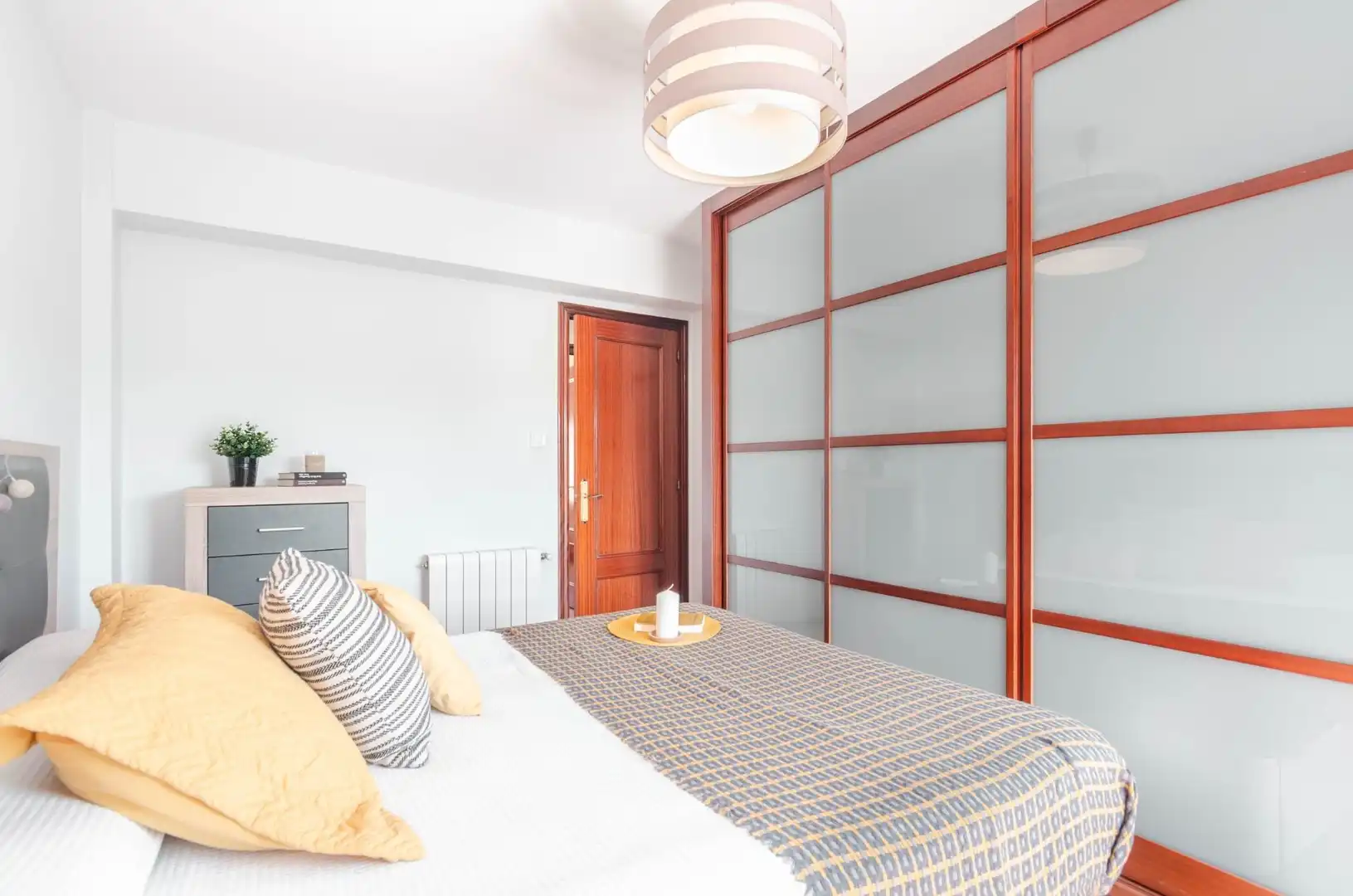 Bedroom of Flat for sale in Noreña  with Heating, Storage room and Furnished