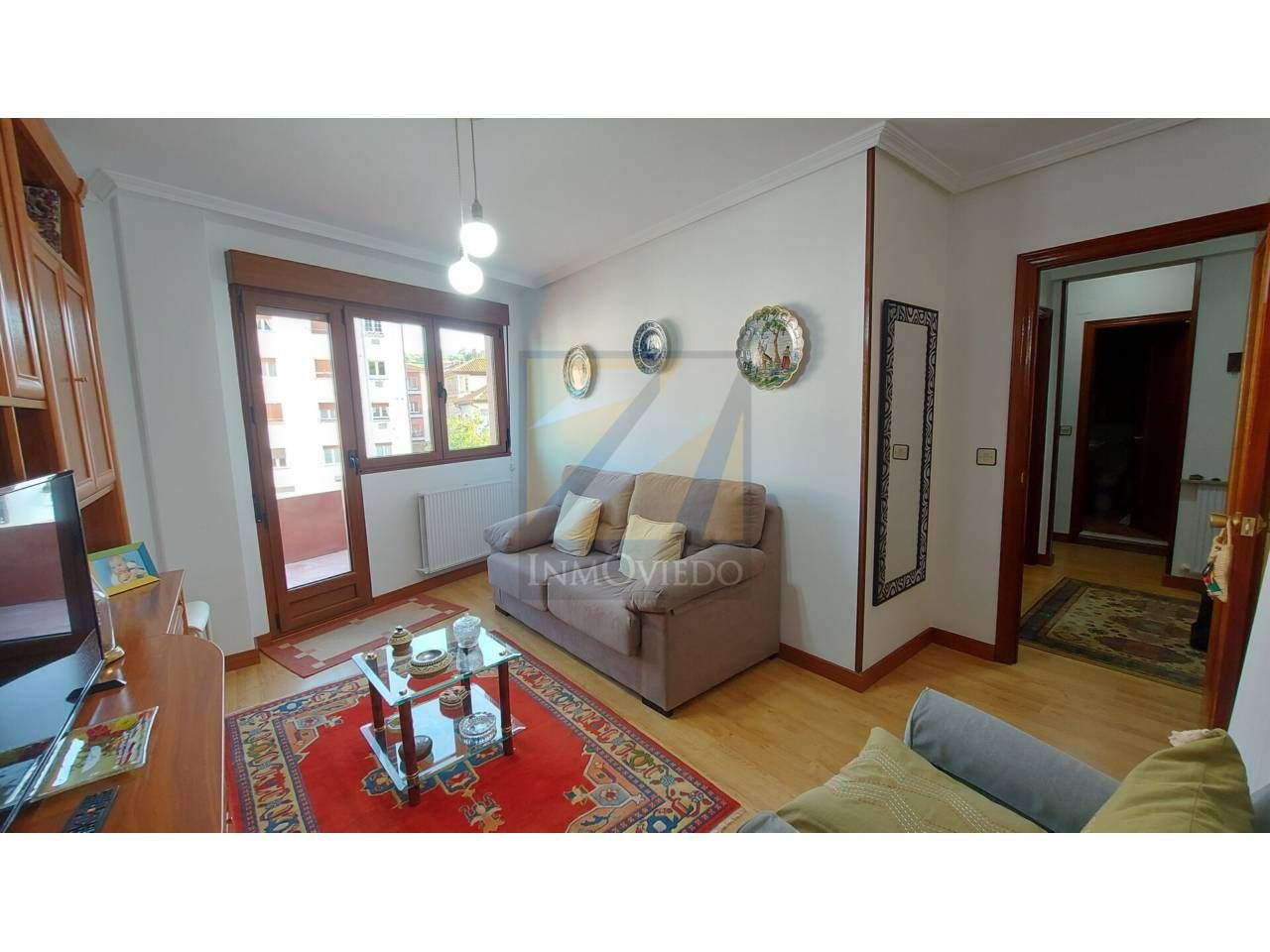 Living room of Flat for sale in Salas  with Heating, Terrace and Furnished