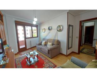 Living room of Flat for sale in Salas  with Heating, Terrace and Furnished