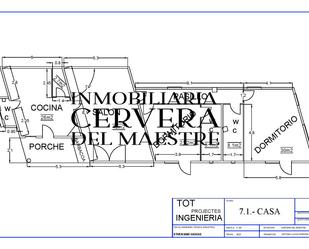 Residencial en venda en Cervera del Maestre