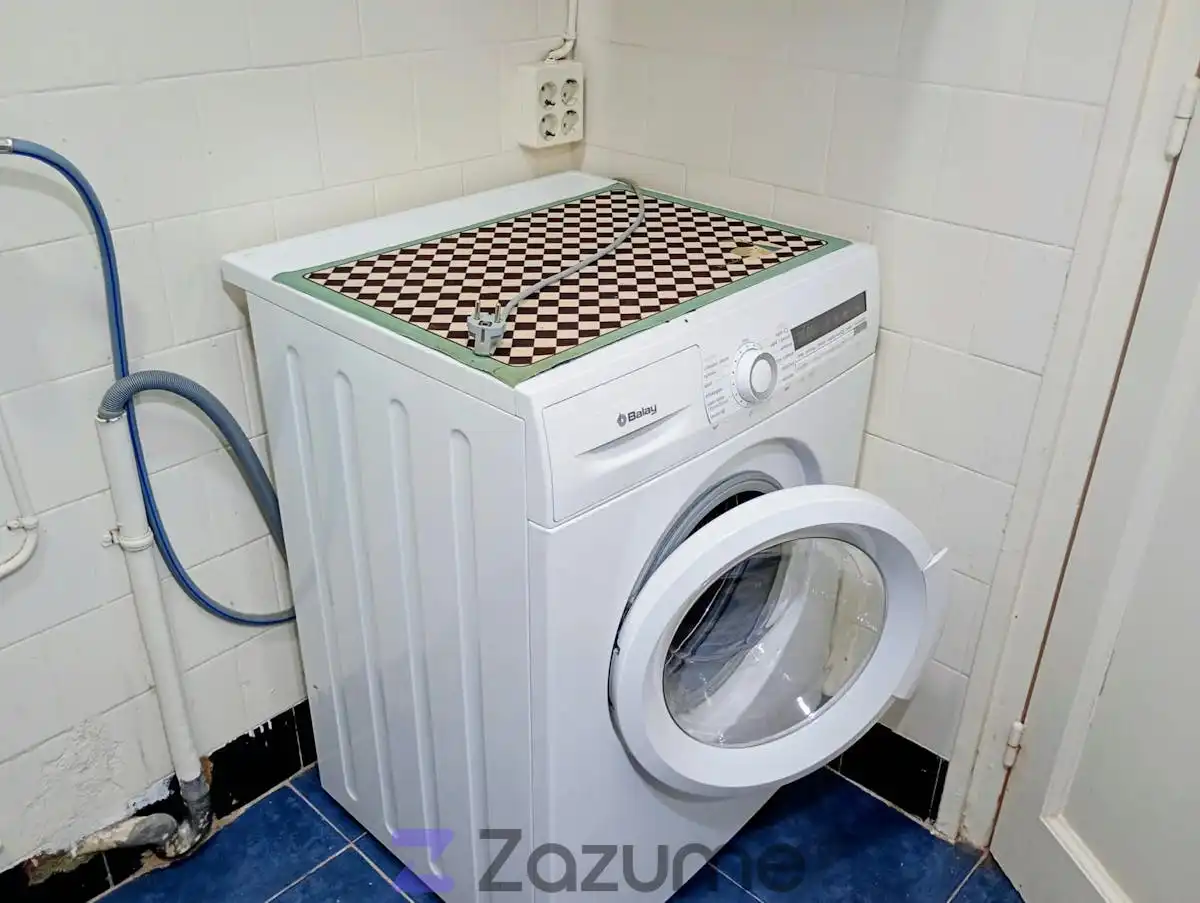 Außenansicht von Wohnung zur Miete in Barcelona mit Parkett, Terrasse und Möbliert