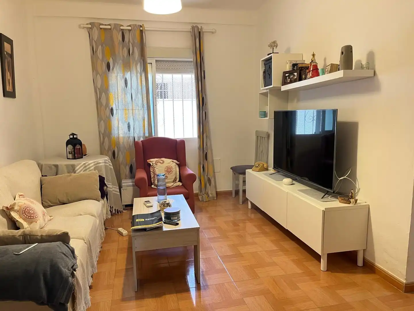 Sala de estar de Piso en venta en Málaga Capital con Aire acondicionado