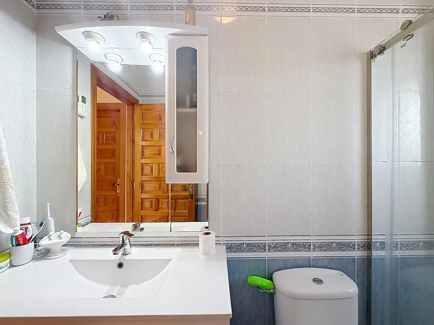 Baño de Casa o chalet en venta en Benitachell / El Poble Nou de Benitatxell con Aire acondicionado, Calefacción y Jardín privado