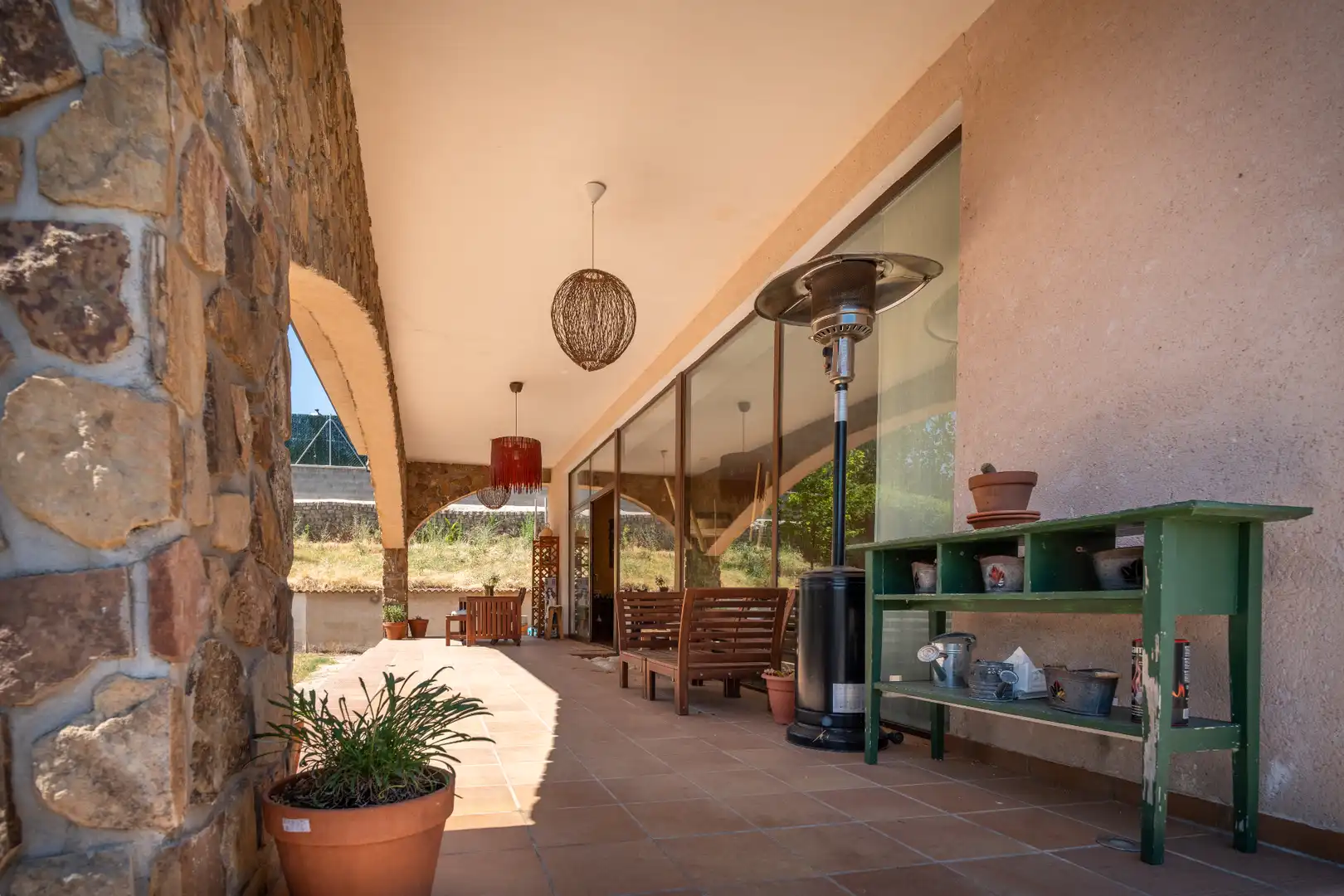 Terrassa de Casa o xalet en venda en Cabanillas de la Sierra amb Jardí privat i Terrassa