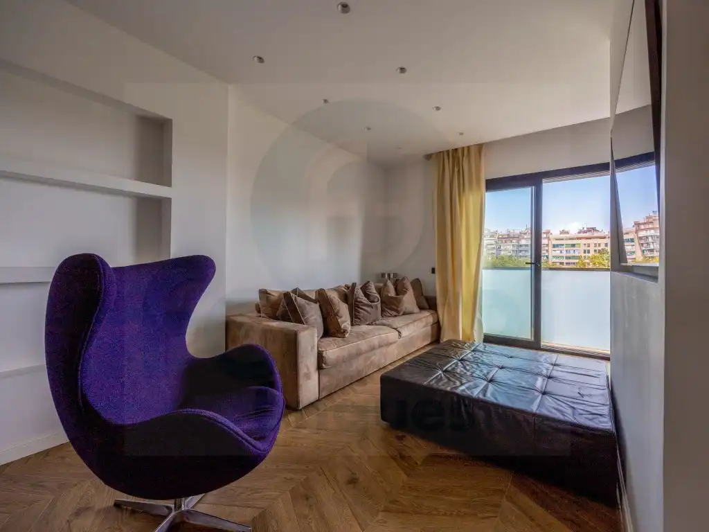 Sala de estar de Piso en venta en Barcelona