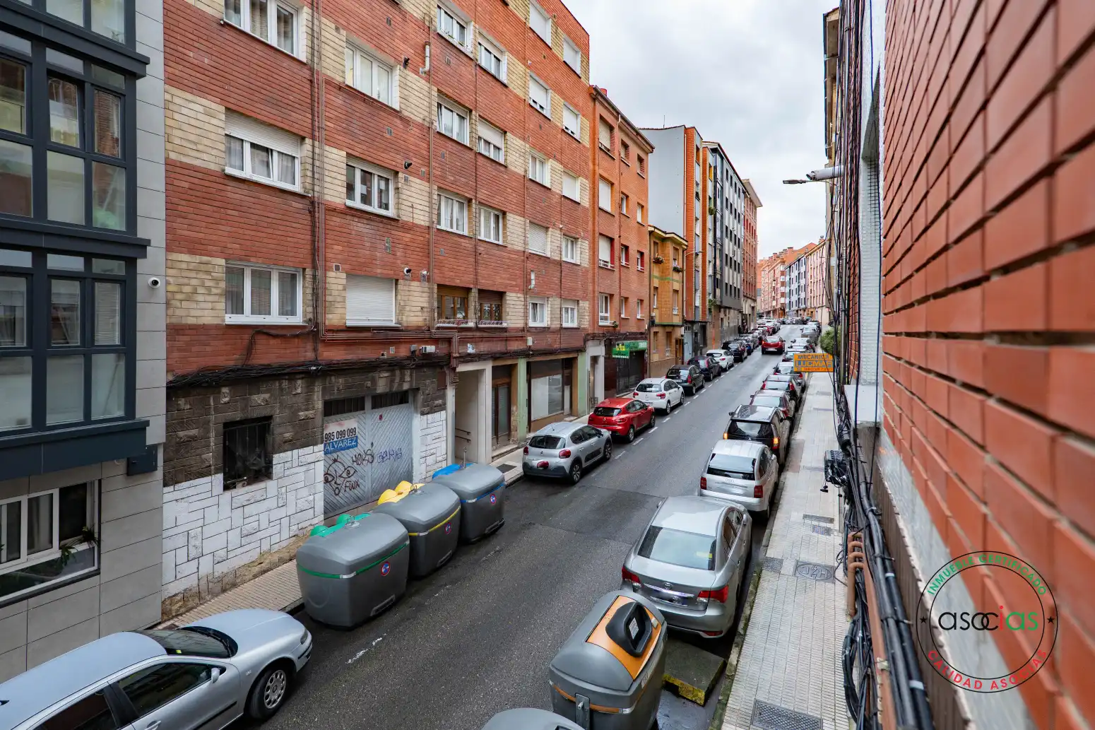 Vista exterior de Piso en venta en Gijón  con Calefacción