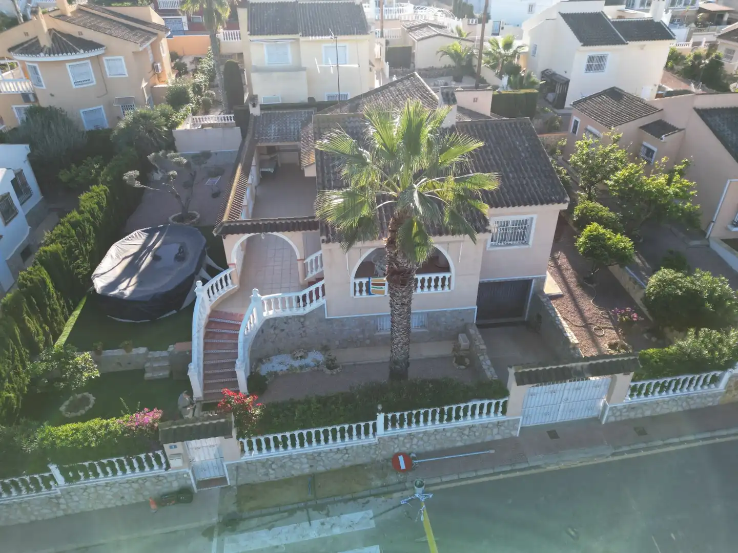 Vista exterior de Casa o chalet en venta en Rojales con Aire acondicionado, Calefacción y Jardín privado