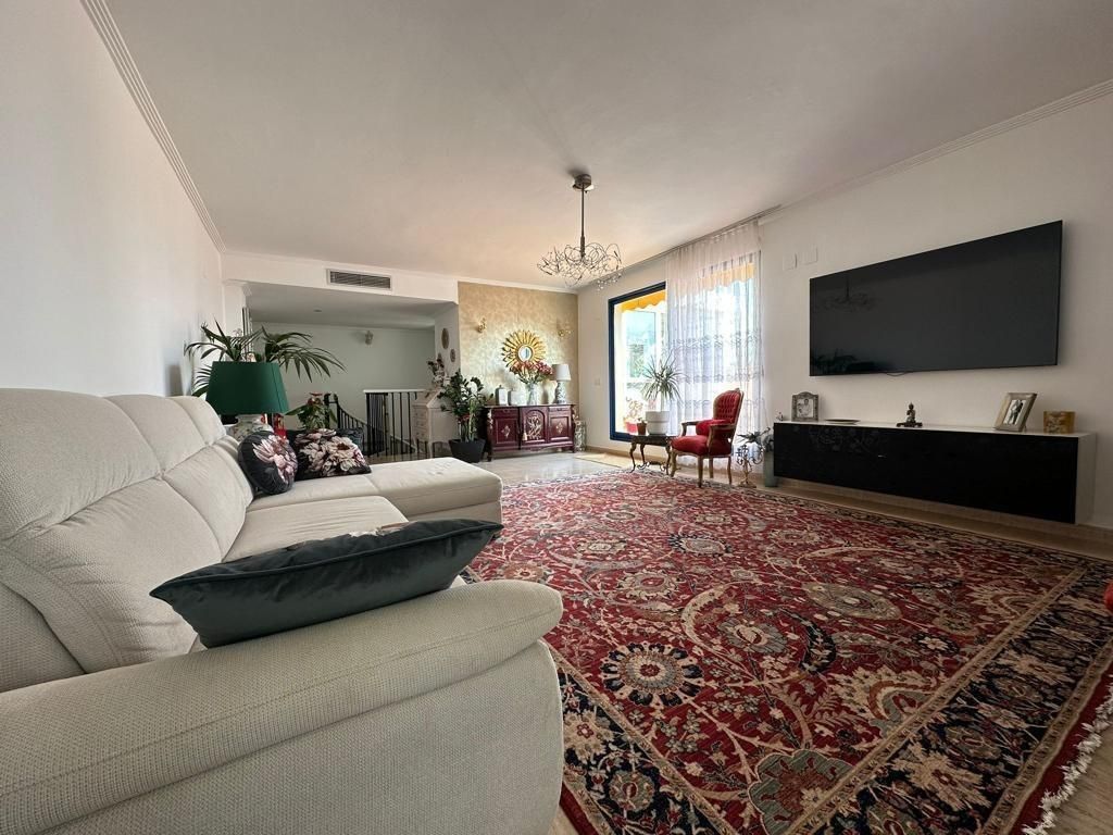 Living room of Attic to rent in Villajoyosa / La Vila Joiosa  with Air Conditioner, Heating and Private garden