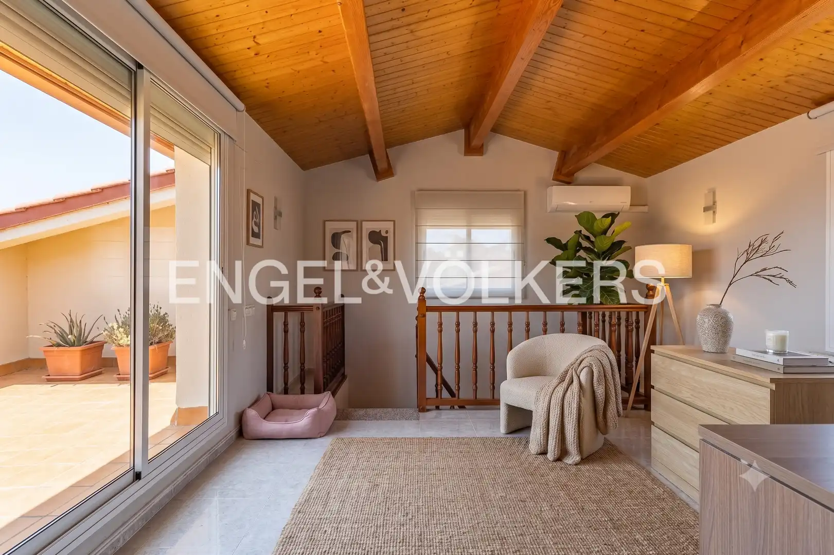 Balcony of Detached homes for sale in Rubí  with Air Conditioner, Heating and Parquet flooring