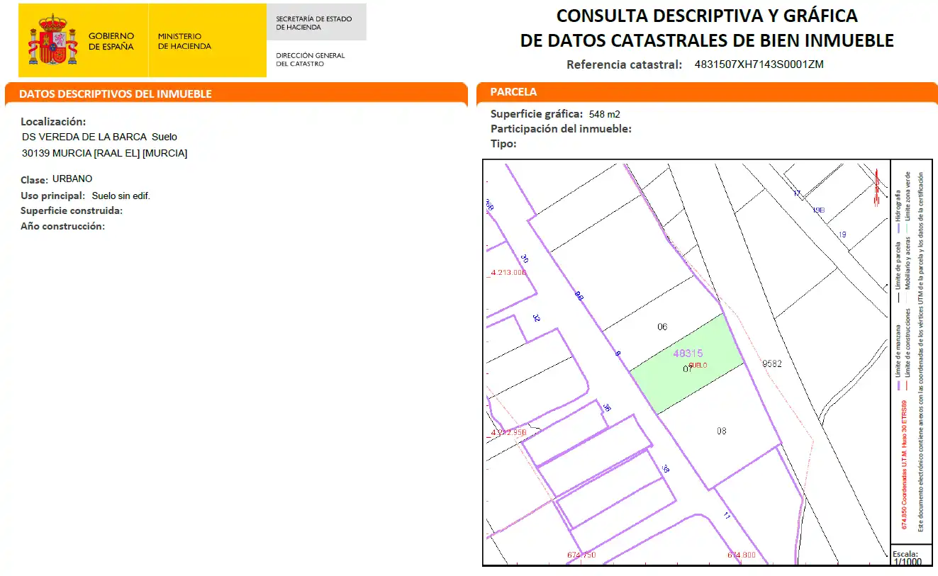 Terreny residencial en venda a Vereda de La Barca 38, imagen 7