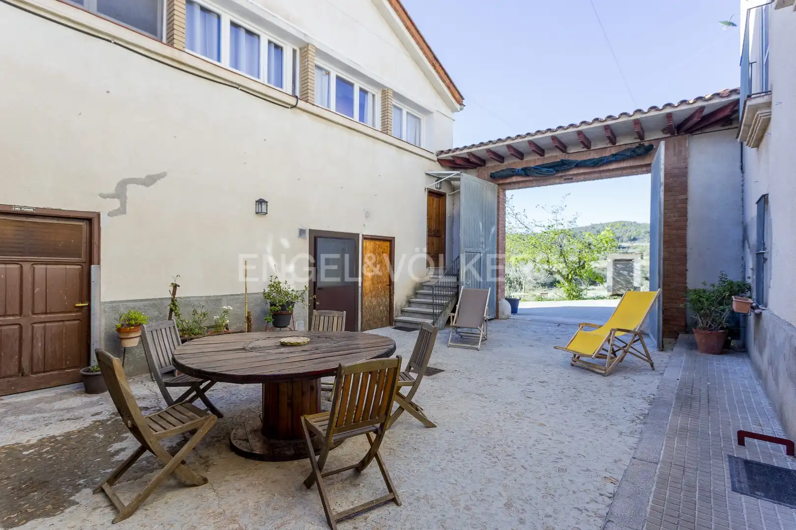 Terraza de Finca rústica en venta en Sant Quintí de Mediona con Calefacción, Jardín privado y Trastero