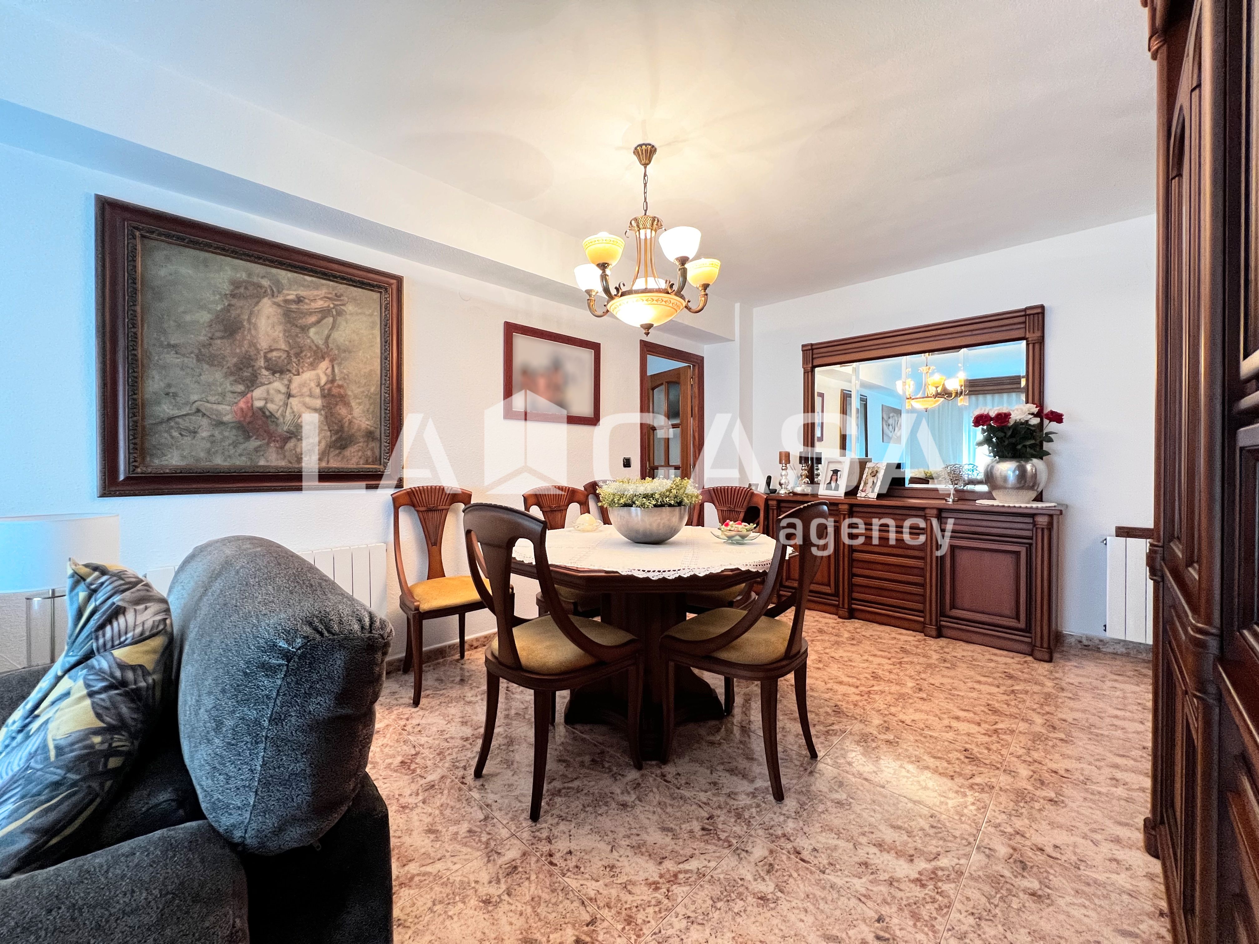 Dining room of Flat for sale in Badalona  with Heating and Balcony
