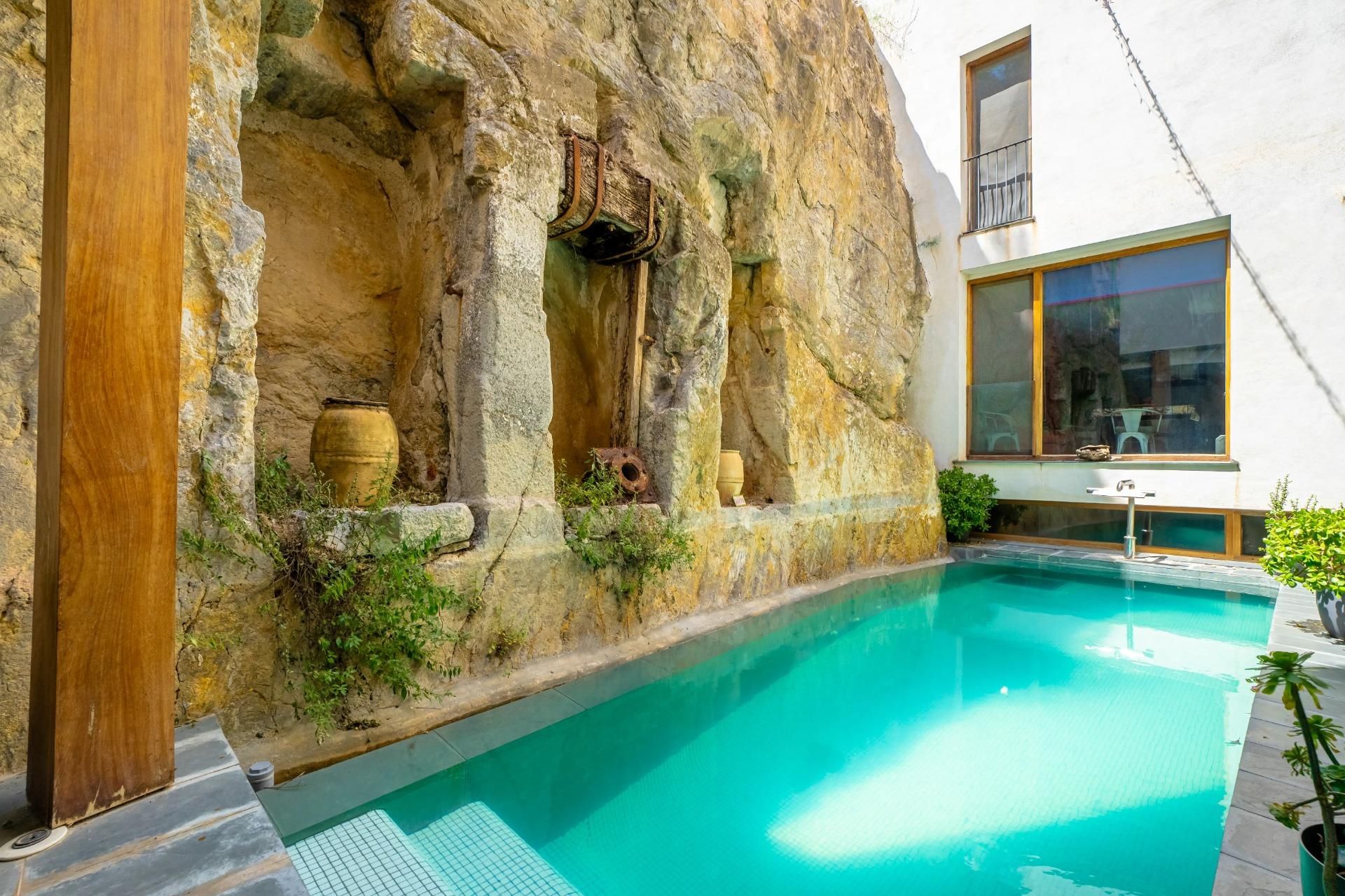 Swimming pool of Country house for sale in Jérica  with Heating, Private garden and Terrace