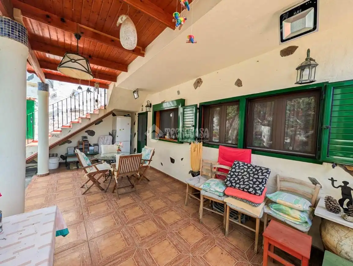 Terraza de Casa o chalet en venta en Valsequillo de Gran Canaria con Aire acondicionado y Parquet