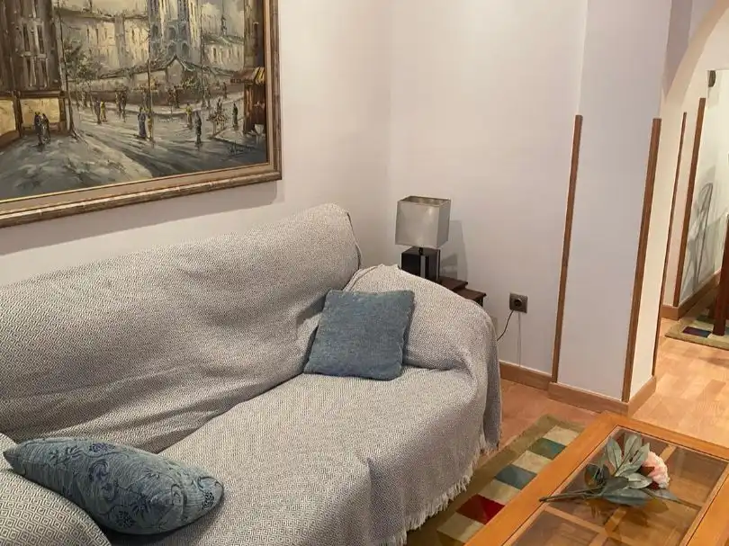 Sala de estar de Piso de alquiler en Cuatro Caminos