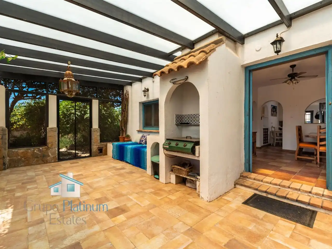 Terrassa de Casa o xalet en venda en Águilas amb Aire condicionat, Calefacció i Jardí privat