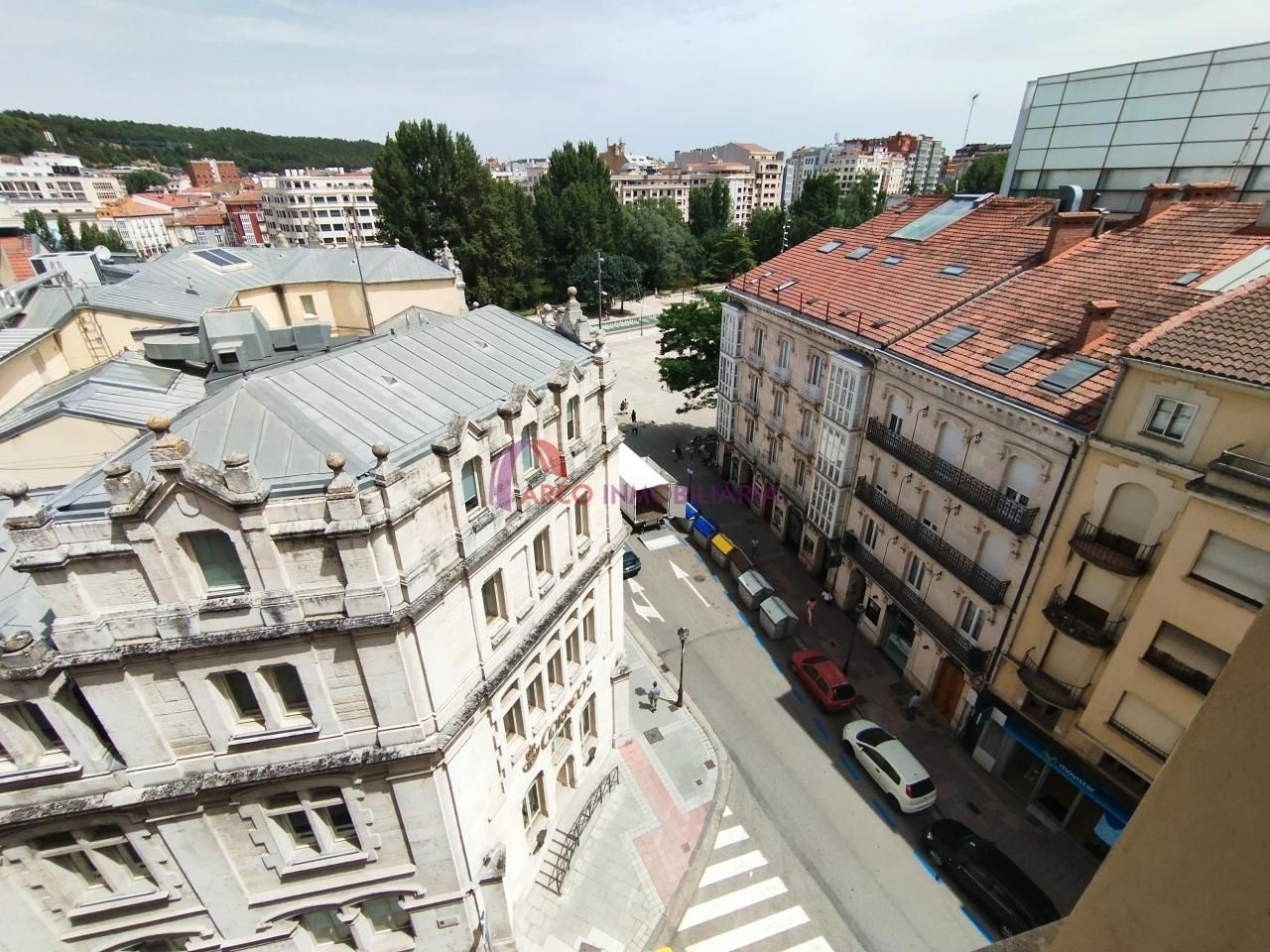 Exterior view of Flat to rent in Burgos Capital  with Heating, Parquet flooring and Terrace
