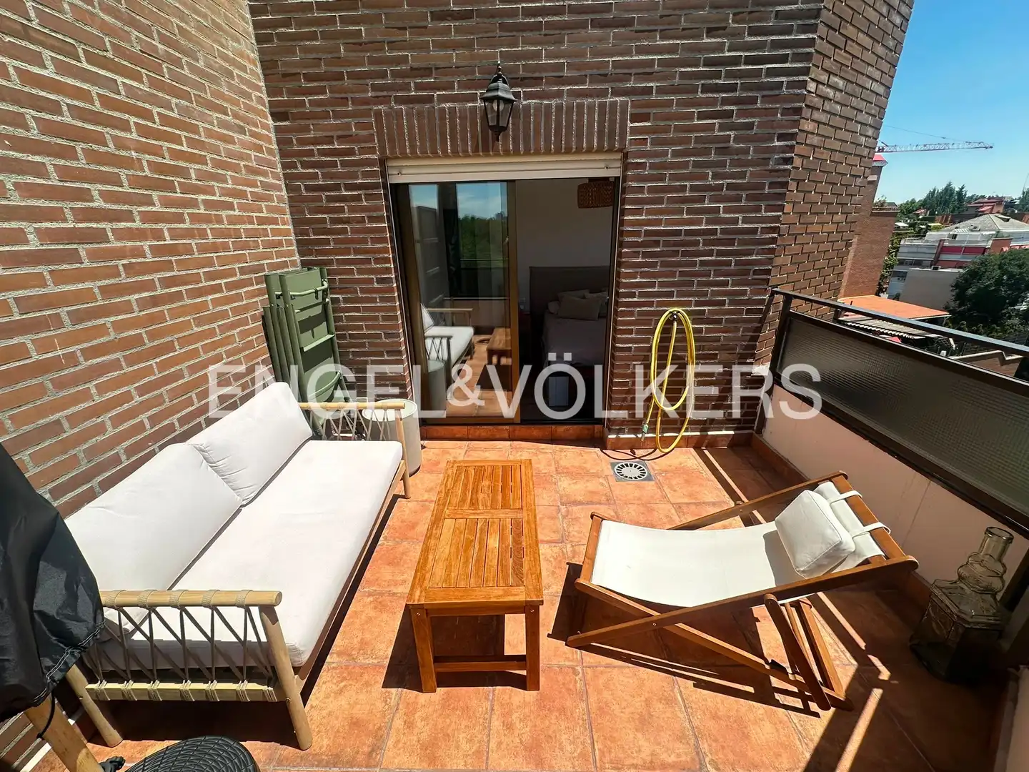 Terrasse von Wohnung zur Miete in Madrid mit Klimaanlage, Heizung und Terrasse
