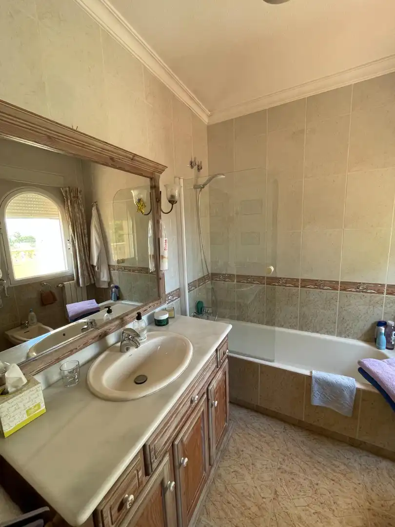 Bathroom of Houses for sale in L'Alfàs del Pi  with Air Conditioner, Heating and Private garden