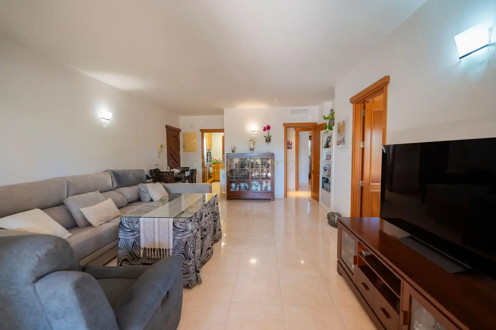 Wohnzimmer von Wohnungen zum Verkauf in Sant Josep de sa Talaia mit Abstellraum und Balkon