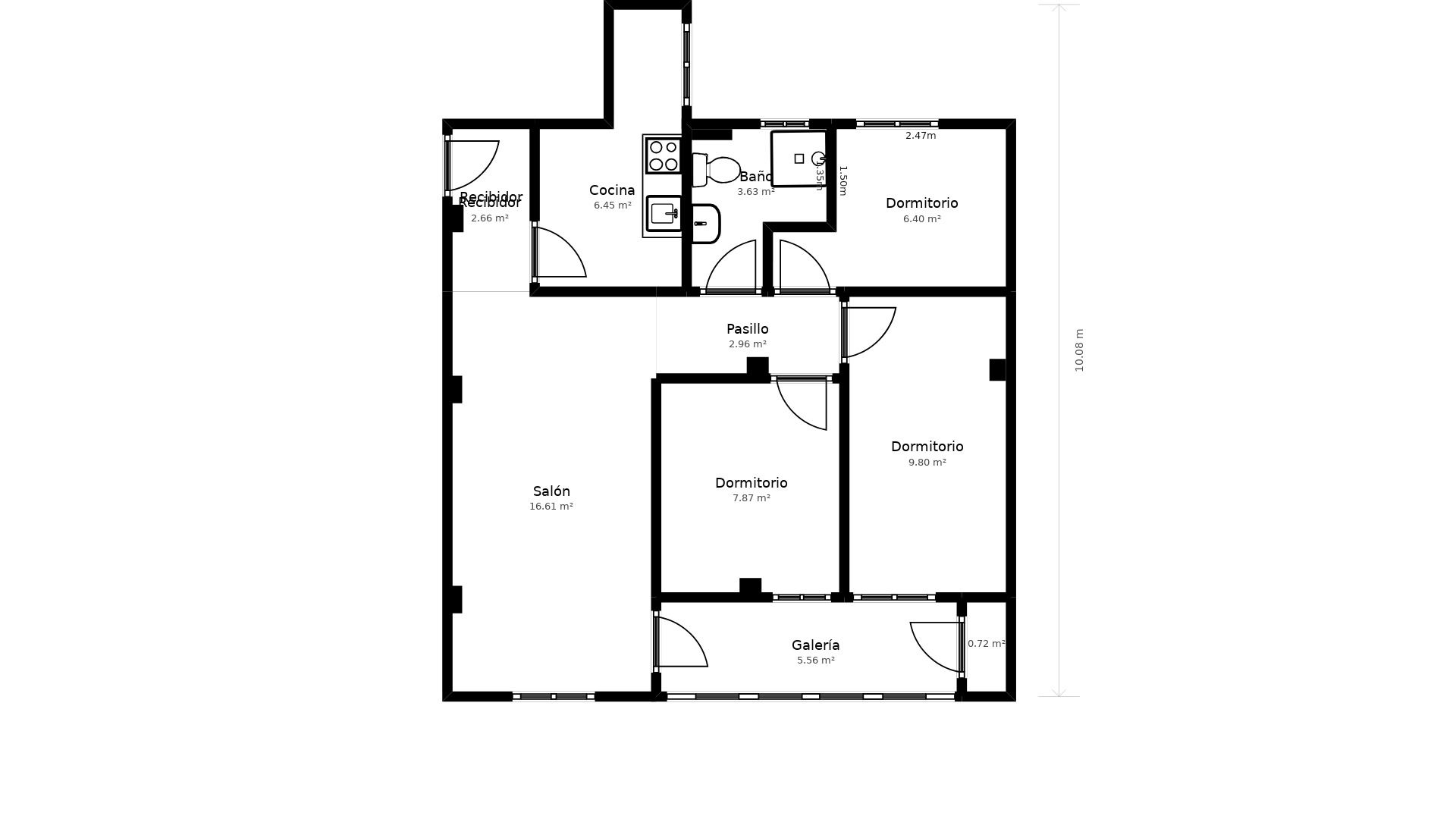 Flat to rent in Centro