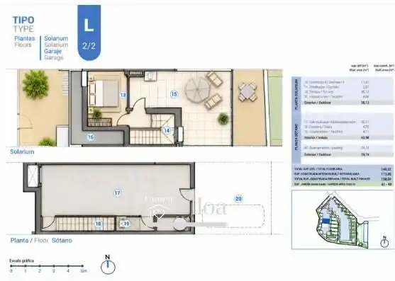 Maison mitoyenne avec piscine à vendre à Pueblo Español - Coveta Fumá, imagen 14