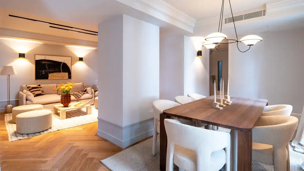 Esszimmer von Einfamilien-Reihenhaus zum Verkauf in  Palma de Mallorca mit Klimaanlage, Heizung und Terrasse