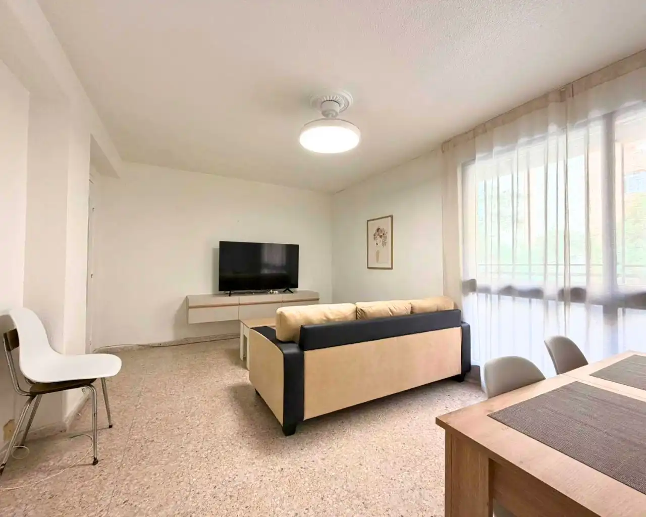Sala de estar de Piso de alquiler en Jaén con Aire acondicionado, Calefacción y Amueblado