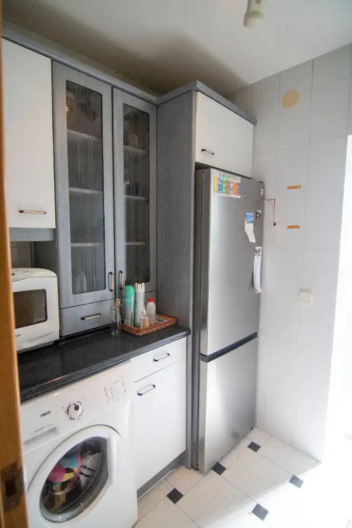 Kitchen of Flat for sale in Madrid  with Terrace and Furnished